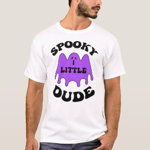 Spooky Little Dude Funny Halloween Costume T-Shirt