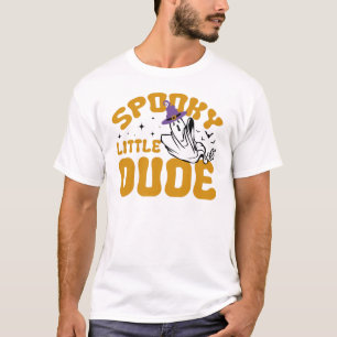 Spooky Little Dude Funny Halloween Costume T-Shirt