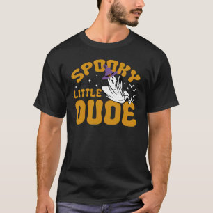 Spooky Little Dude Funny Halloween Costume T-Shirt