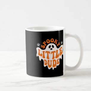 Spooky Little Dude Ghost Boo Halloween Toddler Boy Coffee Mug