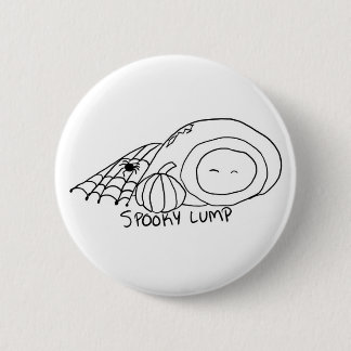 Spooky Lump 6 Cm Round Badge
