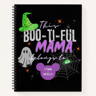 Spooky Mama Personalised Notebook | Halloween Gift