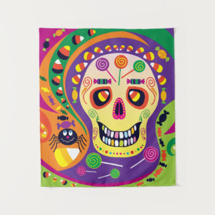 Spooky Meets Sweet Tapestry