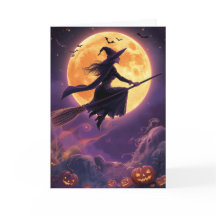 Spooky Moonlight Witch Halloween