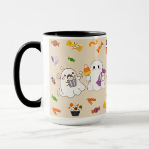 Spooky Movies Cute Halloween Mug
