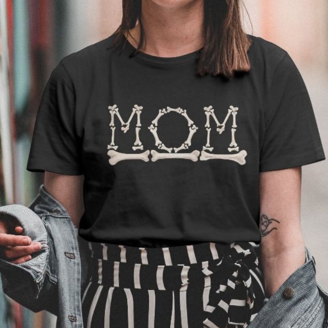 Spooky Mum Bones Funny Halloween T-Shirt (Creator Uploaded)