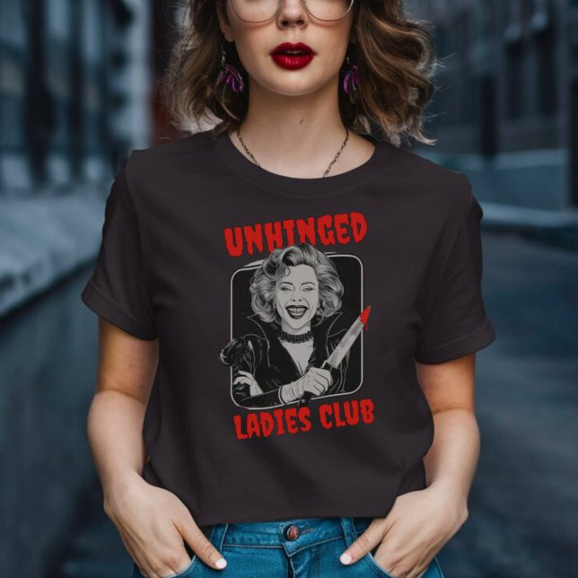 Spooky Mum Halloween Funny Classic Horror Custom T-Shirt (Creator Uploaded)