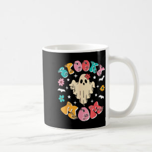 Spooky Mum Shirt Funny Halloween Ghost Spooky Mama Coffee Mug