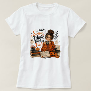 Spooky Music Teacher Fuel Halloween Women’s T-Shirt