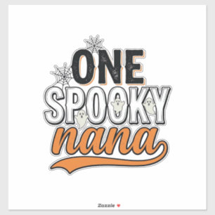 Spooky Nana Halloween Ghost Vintage Shirt Design_1