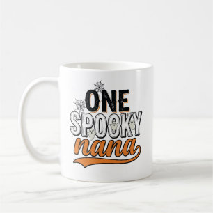 Spooky Nana Halloween Ghost Vintage Shirt Design_1 Coffee Mug
