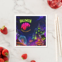 Spooky Neon Halloween Party