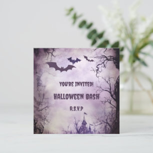 Spooky Night: Bats & Haunted House Halloween Bash
