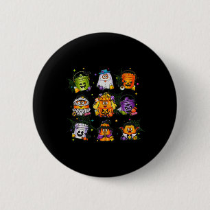 Spooky Nuggets Meal Bucket Halloween Chicken Nugge 6 Cm Round Badge