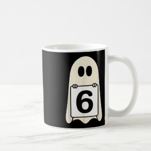 Spooky Number 6 Matching Halloween Costume Group M Coffee Mug
