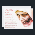 Spooky Nun Halloween Invitation Haunting Religion<br><div class="desc">Spooky Nun Halloween Invitation – Haunting Religious Horror Theme Invite your guests to a bone-chilling Halloween celebration with this spooky nun invitation! Featuring an eerie nun in dark shadows, this design is perfect for horror fans and haunted gatherings. Customise your event details and set the stage for a night of...</div>