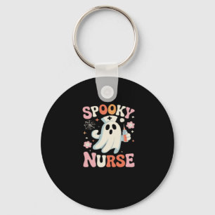 Spooky Nurse Classic T-Shirt_1 Key Ring