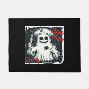 Spooky Nurse Ghost Haunted Hospital Crew Ghostly N Doormat