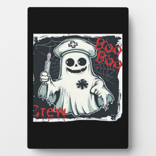 Spooky Nurse Ghost Haunted Hospital Crew Ghostly N Plaque