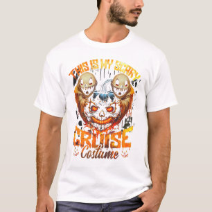 Spooky Nurse Halloween Cute Lace Ghost Boo Boo Cre T-Shirt