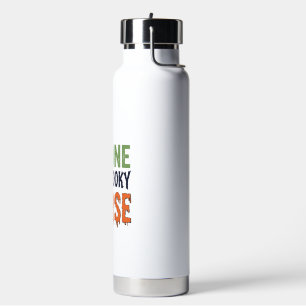 Spooky Nurse Halloween Vintage Vector Design_1 Water Bottle