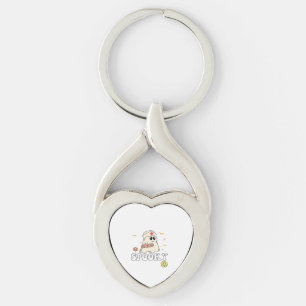 Spooky Nurse Practitioner Cute Halloween Classic T Key Ring
