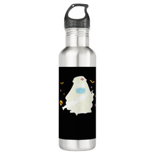 Spooky Nurse Practitioner Cute Halloween Oversized 710 Ml Water Bottle