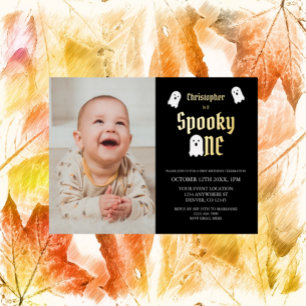 Spooky One 1st Birthday