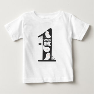 Spooky One 1st Birthday Baby Shirt