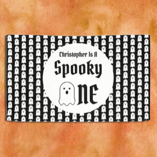Spooky One 1st Birthday Banner