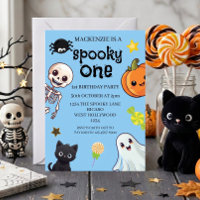 Spooky One 1st Birthday Halloween Party