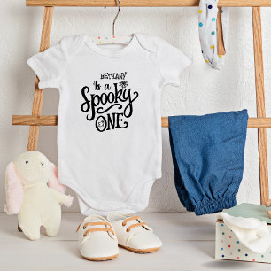 Spooky One 1st Birthday Party  Halloween Baby Bodysuit
