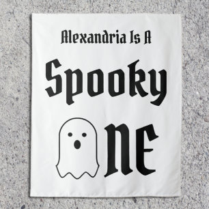 Spooky One 1st Birthday Tapestry