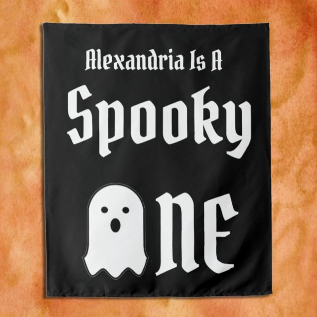 Spooky One 1st Birthday Tapestry (Creator Uploaded)