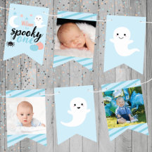 Spooky One Blue First Birthday