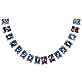 Spooky one cute Halloween Birthday Bunting