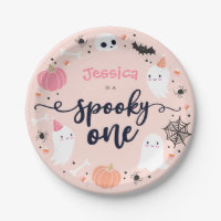 Spooky One Cute Halloween Ghost 1st Birthday Decor