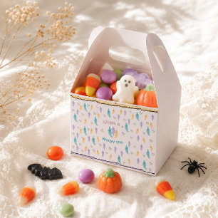 Spooky One Cute Halloween Ghost 1st Birthday Favour Box