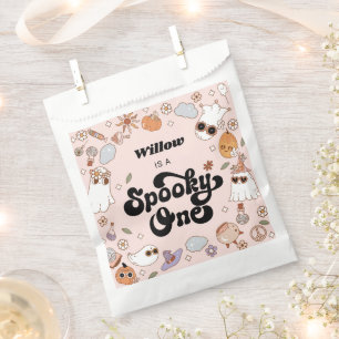 Spooky One Groovy Halloween 1st Birthday Favour Bag
