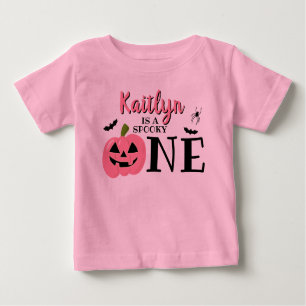Spooky One Halloween 1st Birthday Baby T-Shirt