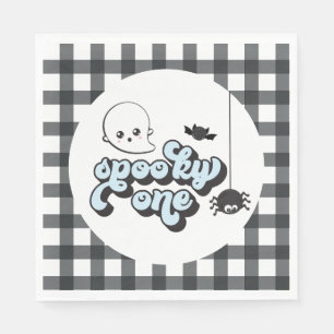 Spooky One Halloween 1st Birthday Napkin