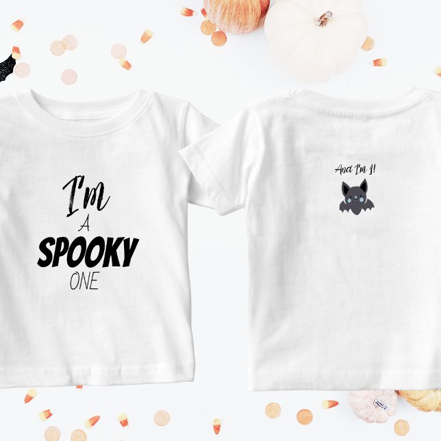 Spooky One | Halloween Bday | Guest of Honour Bat Baby T-Shirt (Creator Uploaded)