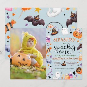 Spooky One Halloween Birthday  Invitation