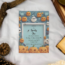 Spooky One Halloween First Birthday Invitation