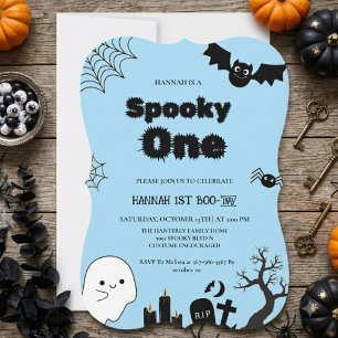 Spooky one Halloween first birthday party
