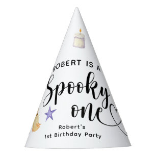 Spooky One Halloween First birthday party Hat