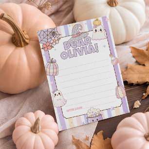 Spooky One Time Capsule Message Card Pastel