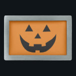 Spooky orange Jack o lantern fun Halloween costume Belt Buckle<br><div class="desc">Spooky black and orange Jack o lantern pumpkin face funny cute Halloween costume Belt buckle.
Modern fun design. 
Check the rest of the collection for coordinating and matching items and additional party supplies and decorations.</div>