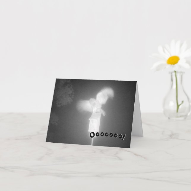 Spooky Owl Halloween Card (Small Plant)