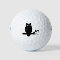 Spooky Owl Silhouette